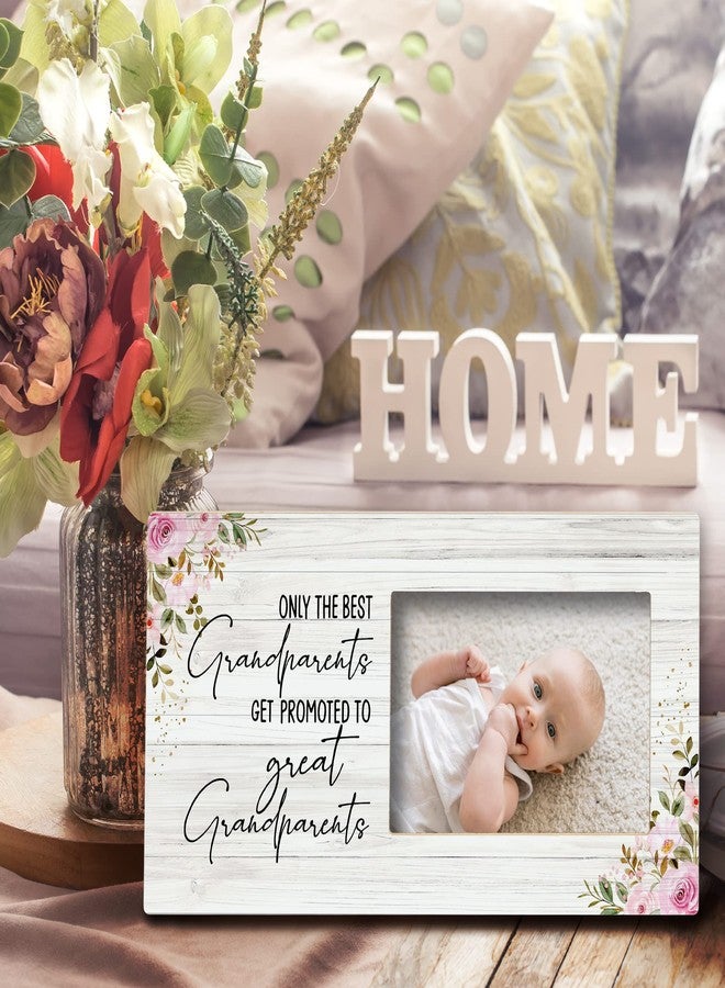 SRADMO Grandparents & Great Grandparents Photo Frames, Baby Announcement & Promotion Keepsakes, 12x6 Grandkids Picture Frame - Image 2